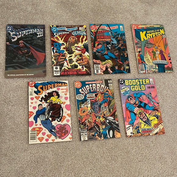 Lot of 7 Superman Comics - Picture 1 of 6